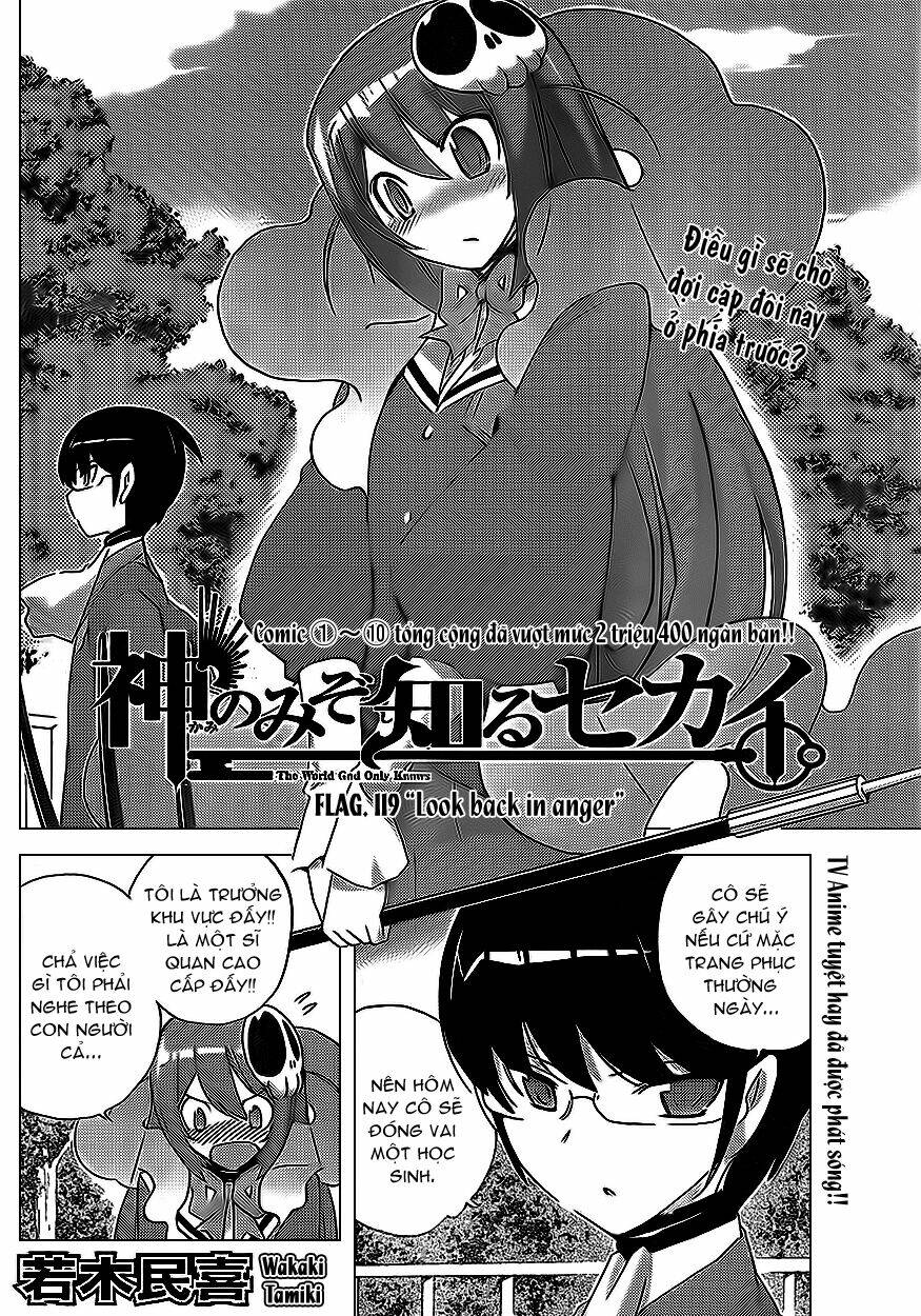 The World God Only Knows - Kami nomi zo Shiru Sekai Chapter 119 - Trang 2